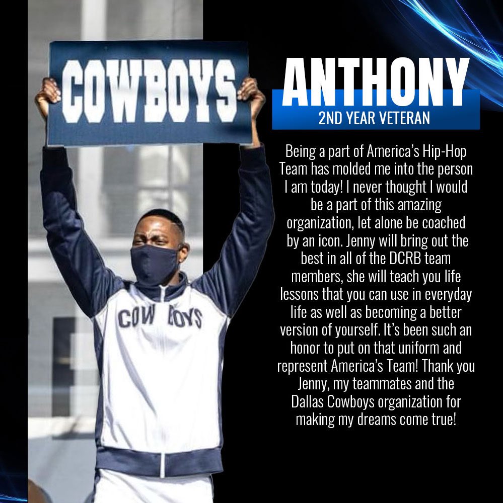 Launching #RoadToAuditions starting with captain Candace &amp; veterans Adony &amp; Anthony! Since 2009, DCRB has built a legacy rich in loyalty, diversity, dedication &amp; diligence. These three individuals embody what it means to be a leader of that legacy. DallasCowboys.com/DCRBauditions
