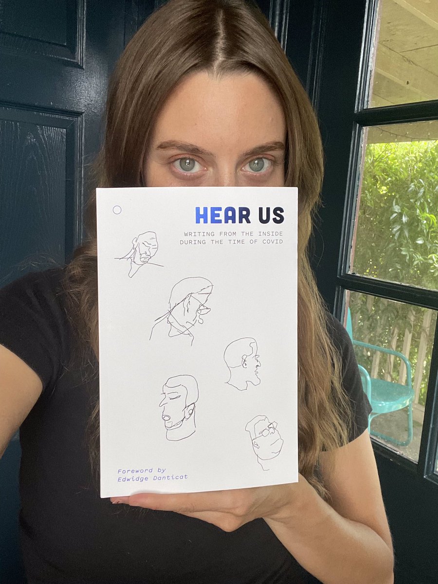 DisorderPress's tweet photo. HEAR US IS OFFICIALLY OUT TODAY!

Happy Pub Day to over 50 contributors whose lives have been affected by mass incarceration. We are so grateful to have been able to team up with @ex4change &amp; to share these poignant words and images with you. Get it here: https://t.co/HmiPEGoKLs https://t.co/wMEQpFFFw5