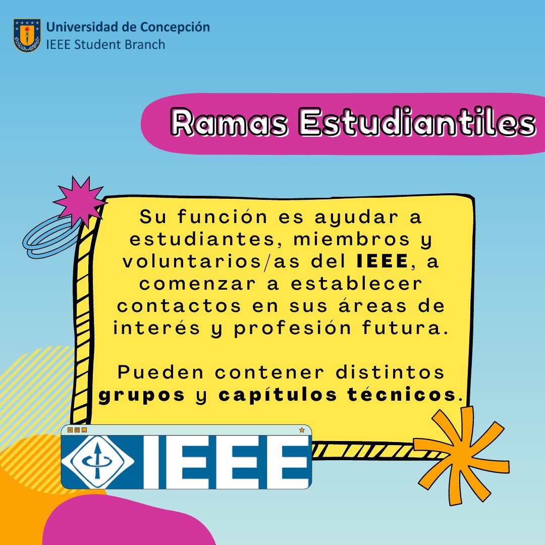 ieee_udec's tweet photo. Seguimos respondiendo sus dudas sobre el IEEE! 💙 Si quieren ser parte de alguno de nuestros grupos, o de la rama en sí, háblanos! Estamos más que dispuestos a ayudar ☺️
#ieee #ieeeudec #udec #studentbranch #wieudec #embsudec #rasudec #engineering #fiudec #ingenieria https://t.co/YxfGbRvW06