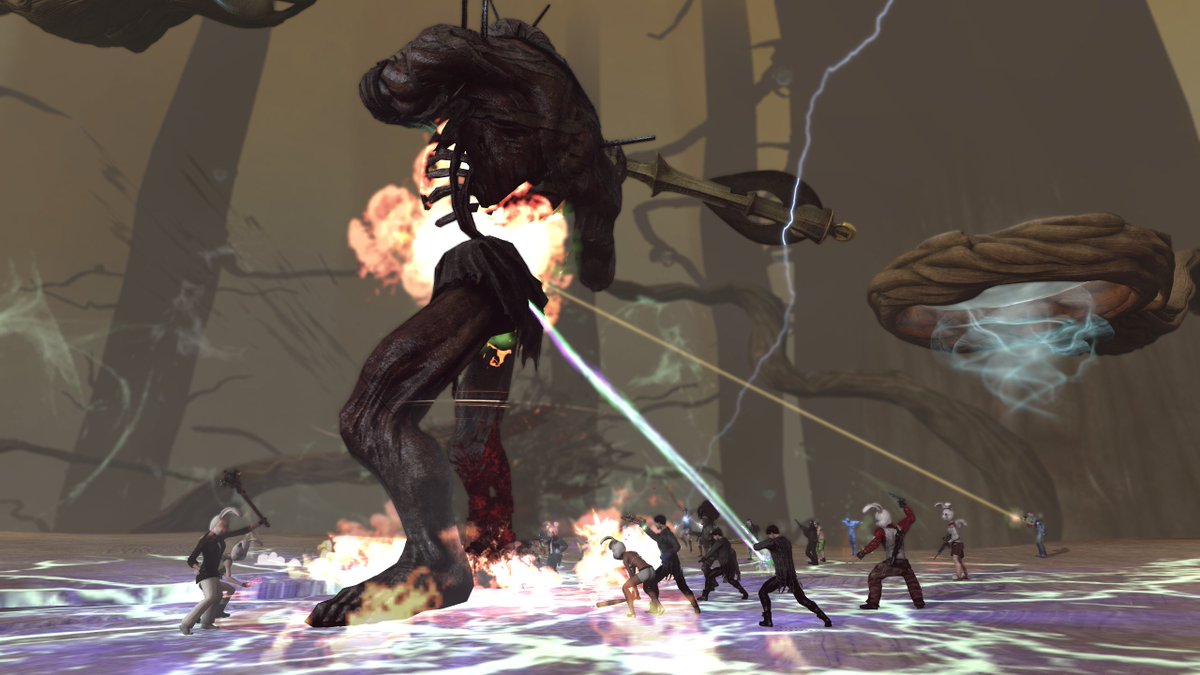 RamisHeather's tweet photo. Bunny Squad, go! Thanks to all the teams setting up MBs, it's been fun seeing the bosses just melt away (and getting bottle after bottle of those sweet sweet distillates). #secretworldlegends #megaversary4 
@SecretWorldLgds #SWL #BunnySquad https://t.co/d8iTG7gHKk