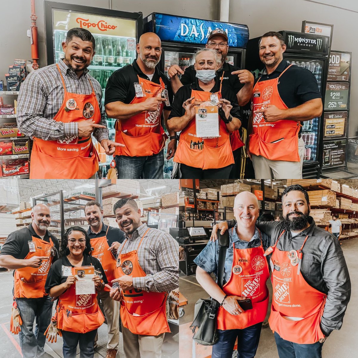 Miguel Fuentes (@miguelfuentestx) on Twitter photo Good day today visiting with great company and speaking about the business! Prefect time to recognize both Bernadette and Jessica for everything they do!!! 🔥🟧🔥
#TripleNickel #TheHomeDepot #Pro #ProDesk @aubinmd @AmberD___ <a href="/LewisHom/">Jimmy Lewis</a> Good day today visiting with great company and speaking about the business! Prefect time to recognize both Bernadette and Jessica for everything they do!!! 🔥🟧🔥
#TripleNickel #TheHomeDepot #Pro #ProDesk @aubinmd @AmberD___ <a href="/LewisHom/">Jimmy Lewis</a>
