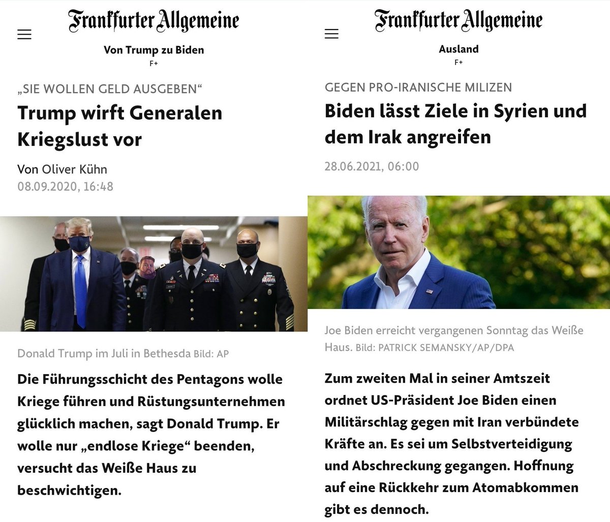 argonerd's tweet photo. Bad President        vs.     Good President https://t.co/hST6VEvIEt