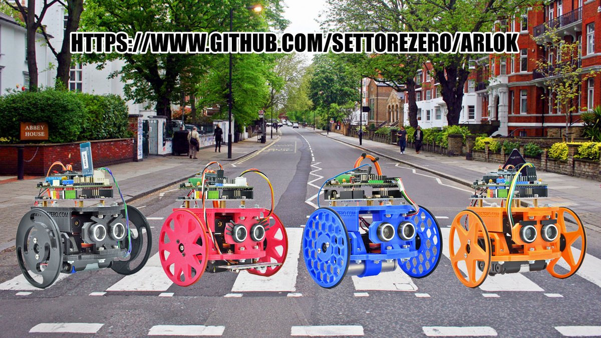 settorezero's tweet photo. 😂😂😂 #arlok family like the beatles

#robot #robotics #arduino #arduinorobot #stem https://t.co/EqStNoWNg8