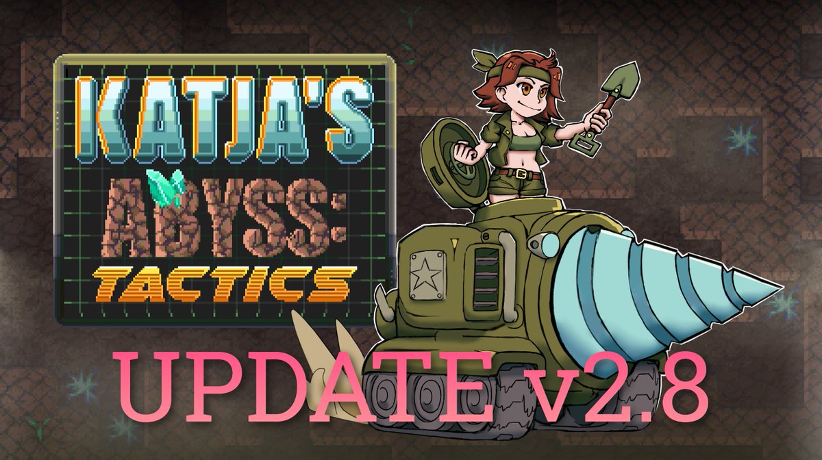 <a href="/KatjasAbyss/">Katja's Abyss: Tactics</a> BIGGEST Update is here v2.8 "The Big Gay Update" is upon us - Customize menu reflecting many flags on the LGBTQIA+ spectrum, amongst other cool features huge shout out to <a href="/kiefjerky/">OneHundredThousand</a> for partnering with us
#HappyPrideMonth 🏳️‍🌈
#EveryVoiceMatters
rb.gy/dgmiai