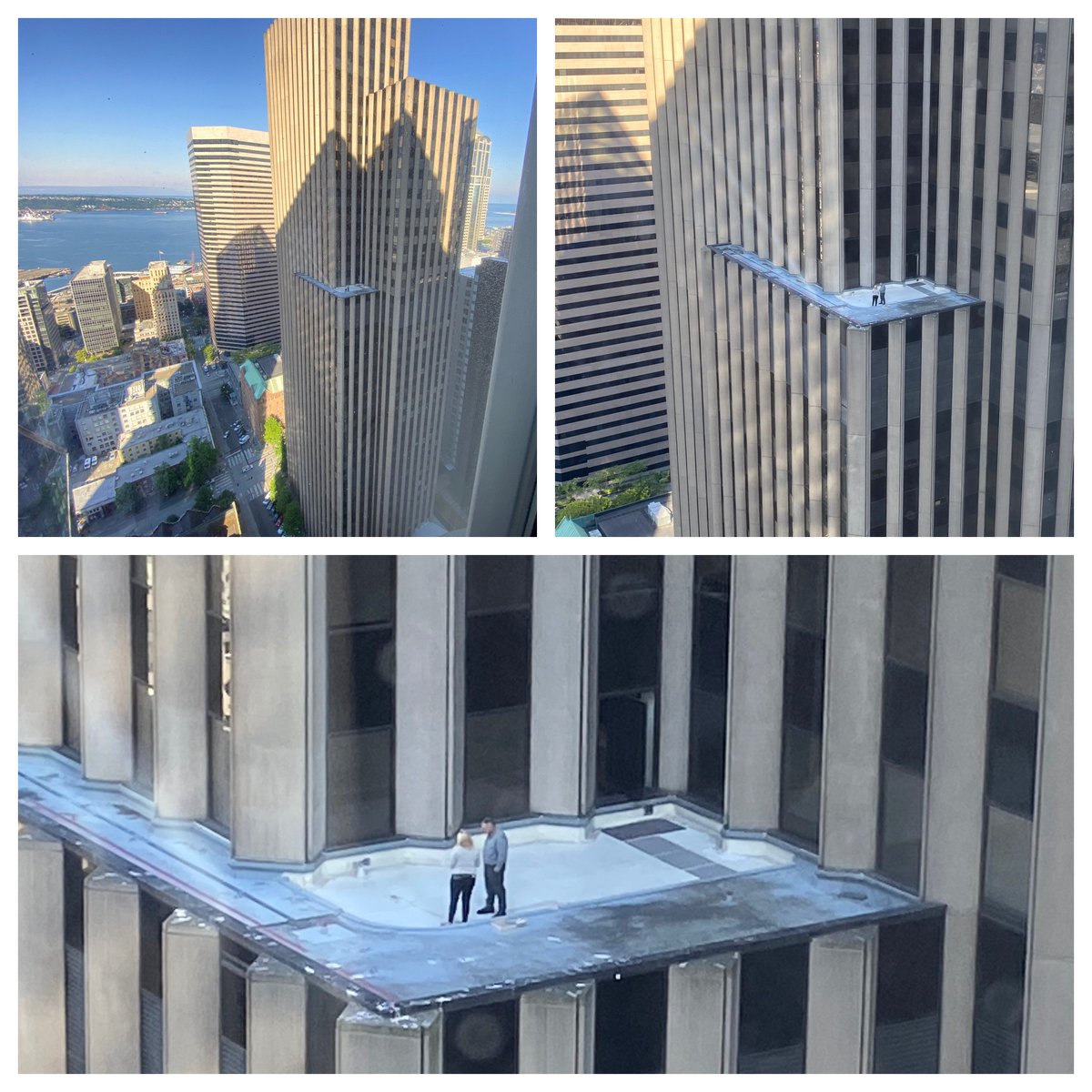 AlanHensley_'s tweet photo. It's been a while since I've looked out the window of an office building, but is this how meetings are done now??? 😬
Because, I'm not okay with this...
#Seattle #OfficeMeeting #SocialDistancing #Meetings #WorkHappens #businessmeeting #safetythird https://t.co/GXgVWeOjJ1