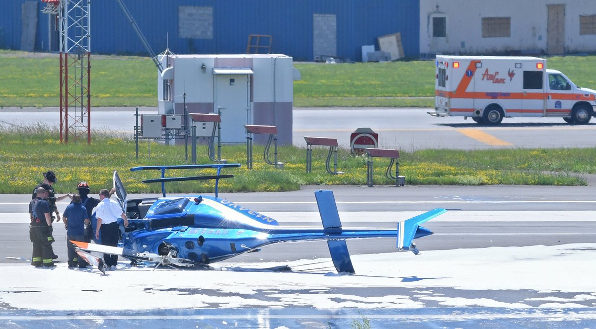 Helicopter crash at Griffiss injures two https://t.co/nzqxGkag19 #bladeslapper https://t.co/4IspcltWIG