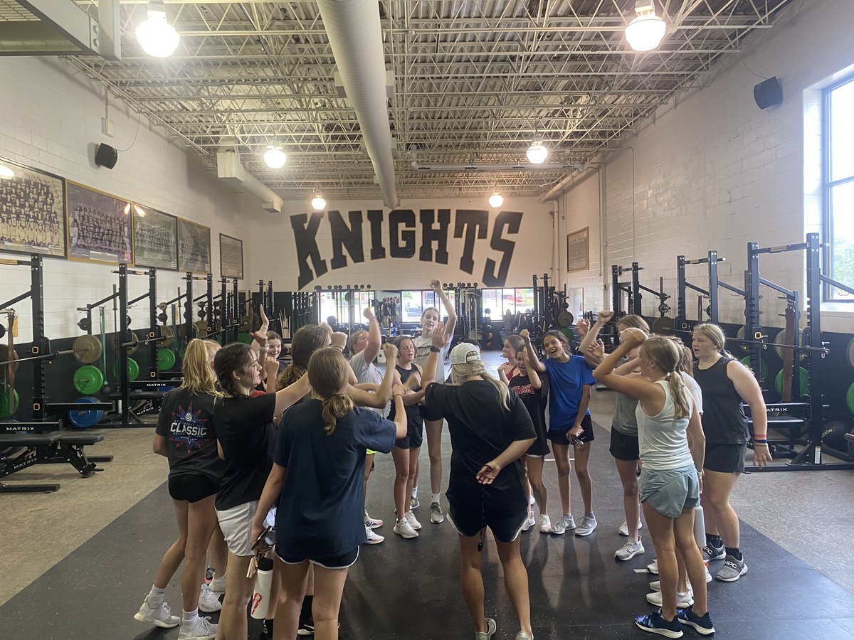 Loved seeing the Freshmen compete today!! #knightpride
