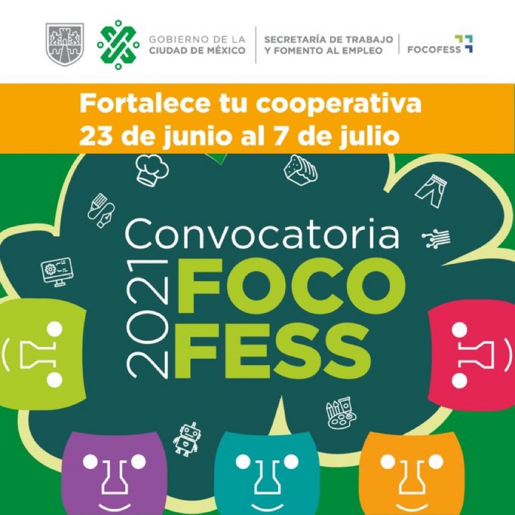 TrabajoCDMX's tweet photo. 📌 ¿Tienes una #Cooperativa?
¡Es momento de fortalecerla!
👀 3ª convocatoria #FOCOFESS2021 para fortalecimiento de empresas sociales.
Apoyo hasta $150,000 para:
👉 Capacitación
👉 Asistencia técnica
👉 Herramienta, equipo o materia prima.
Registro en ➡️ https://t.co/b9WT9vbS0j https://t.co/b3p0KgTa8G