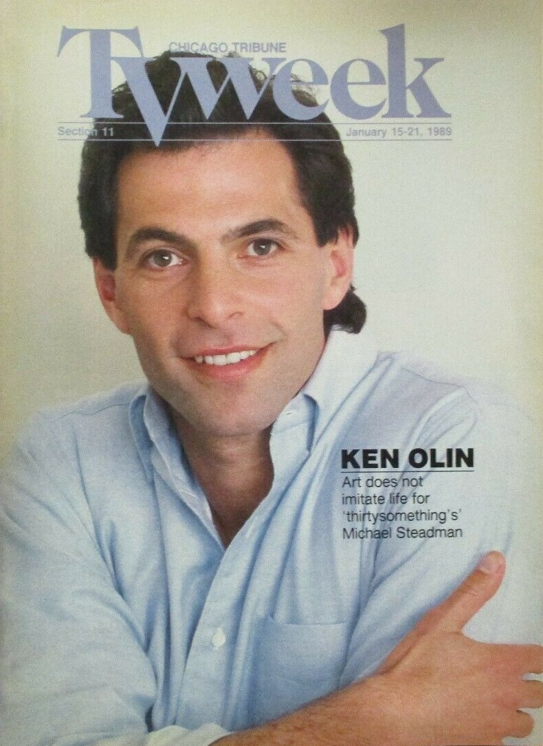Happy Birthday to Chicago\s own Ken Olin.
Born on this day in 1954
Chicago Tribune TV Week.  April 21-27, 1974 