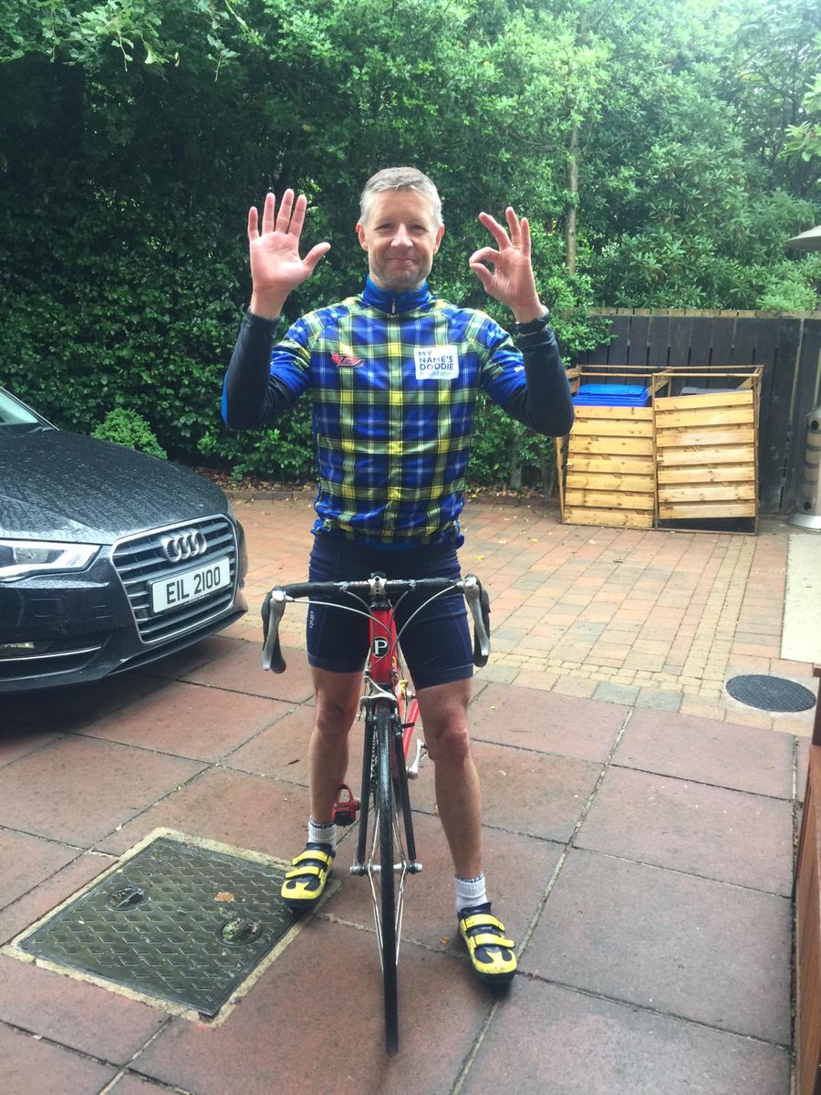 My bike is 20 years old, since 2019 we have cycled John O’Groats to Lands End (1103 miles) Mizen to Malin (360 miles) Round NI (410 miles) and now we will be cycling 1000 miles in 10 days round Ireland… who needs a new bike??!!
⁦<a href="/MNDoddie5/">My Name'5 Doddie Foundation</a>⁩ ⁦⁦<a href="/mndassoc/">MND Association</a>⁩