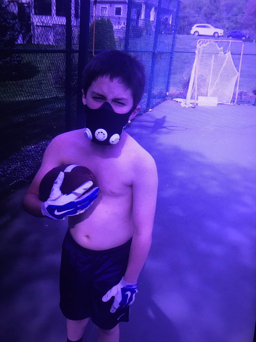 WaltHartl's tweet photo. #trustintheprocess where started and where he ended … @shakerfootball who would have guessed he would still be wearing a mask! https://t.co/aTZWwEEKiX