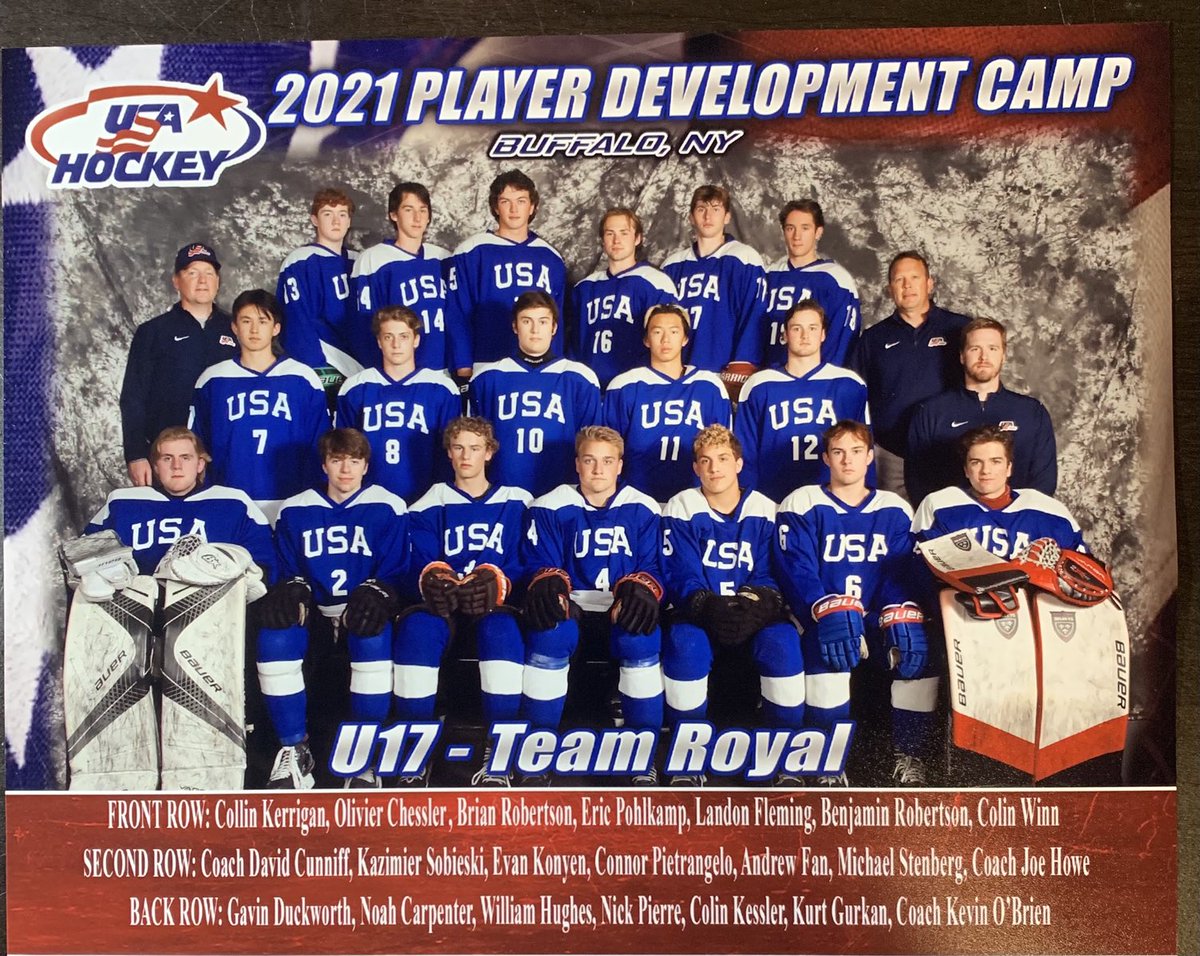 I had a lot of fun coaching at the USA Select 17 Camp in Buffalo. We are going to have a great group of young men representing our country at the Gretzky Hlinka Tournament later this summer. I can’t wait to watch team USA compete for gold and I wish them good luck!🇺🇸🥇🏒🥅