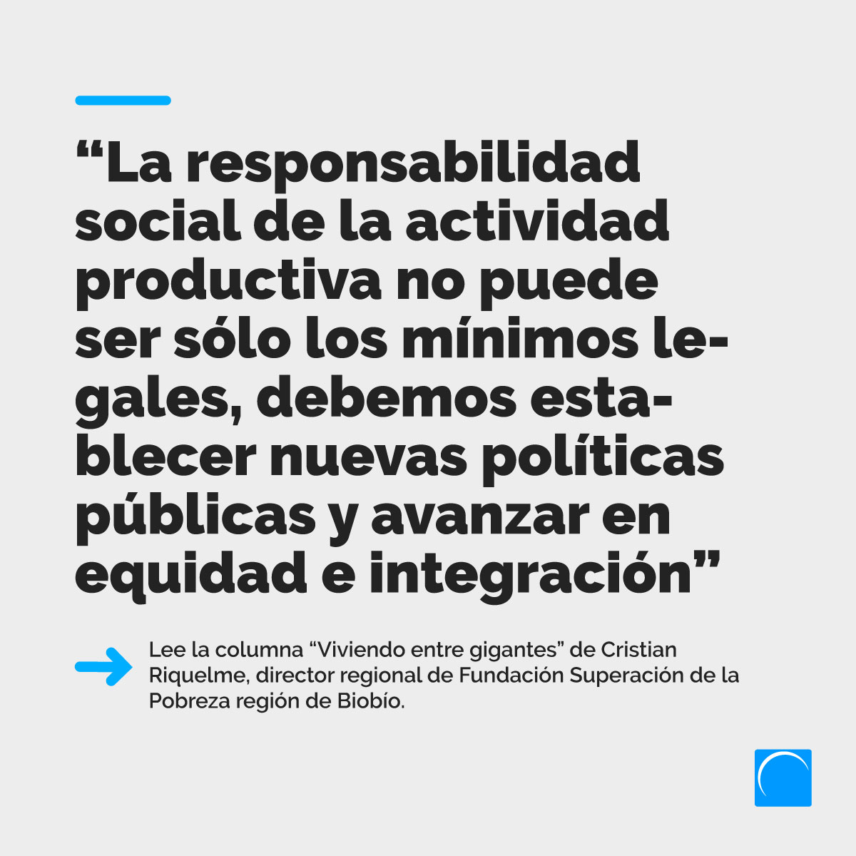 superarpobreza's tweet photo. 🙋‍♂️🗨 "Nuestro territorio ha estado en progresiva transformación productiva, lo que ha provocado profundos efectos en los modos de vida de las comunidades."

📌 Lee la columna de Cristian Riquelme, Director regional de @superarpobrezab 👉 https://t.co/jA338weTlU https://t.co/GQpIbOBTag