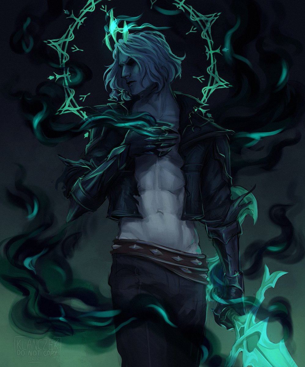 I think I'm getting better at drawing his armor/sword...

#LeagueOfLegends #Viego