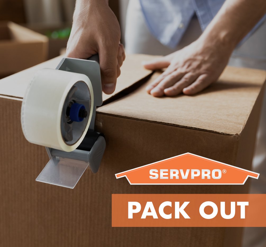 When we pack out your home after a loss, rest assured that everything is being inventoried.