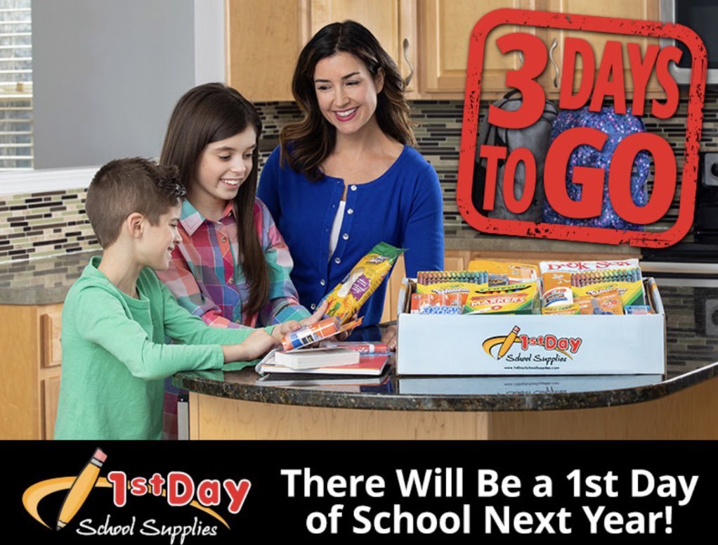 Lilybre33's tweet photo. ❌ There is just 3 days left to order your  School Supply Kits for next school year!  ❌  @awlswa 
Click here to order now:  
https://t.co/jNIKhYuefZ https://t.co/q0OTtsbRkC