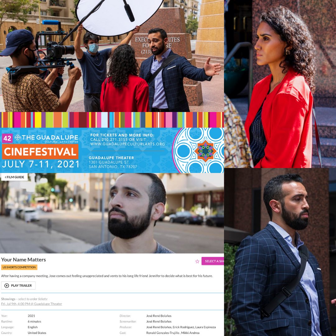 Our short film “Your Name Matters” is apart of the <a href="/cinefestival/">CineFestival</a> in San Antonio, TX on July 9th 2021 at 4PM! So proud of my cast and crew! I was told I wasn’t able to make this film once but regardless what they said, we did and I’m so proud of the outcome. We can’t let people