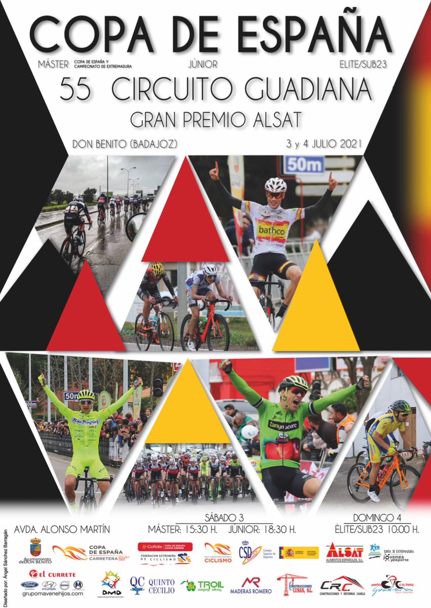 #CircuitoGuadiana21| Hoy ha sido presentada en el salón de plenos del <a href="/Ayto_DonBenito/">Ayto. Don Benito</a> la LV Edición del Circuito Guadiana-Gran Premio ALSAT.

En dicha presentación se han desvelado las principales novedades de la presente edición.