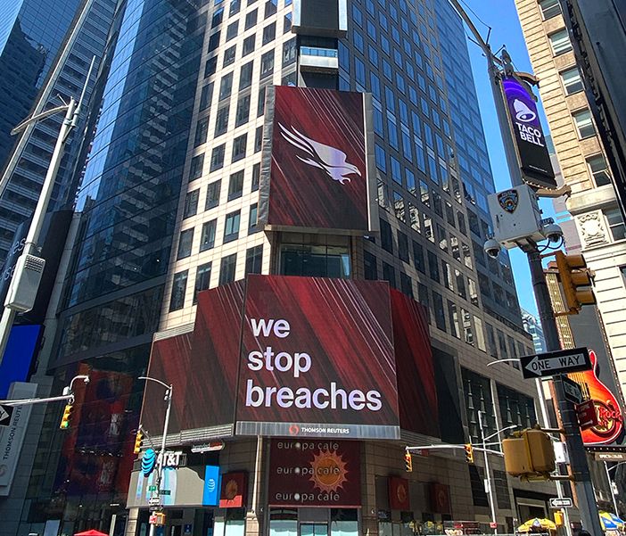Check out these amazing photos from Times Square today in NYC. We couldn’t be more proud of our people and our brand. That’s the #PowerofWe. bit.ly/3yckD0B #WeAreCrowdStrike