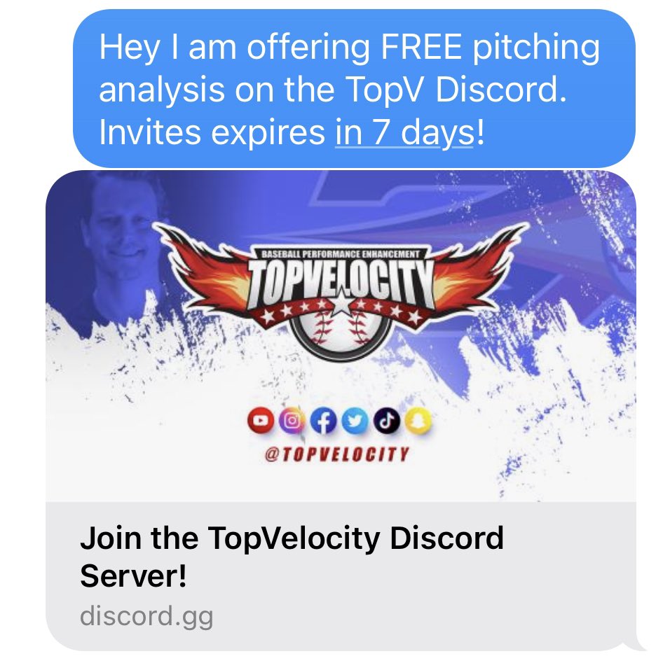 TopVelocity's tweet image. Hurry and Join the TopV Discord before link expires for a FREE video analysis discord.gg/BaKenttS #topvelocity #videoanalysis #pitchinganalysis #discord