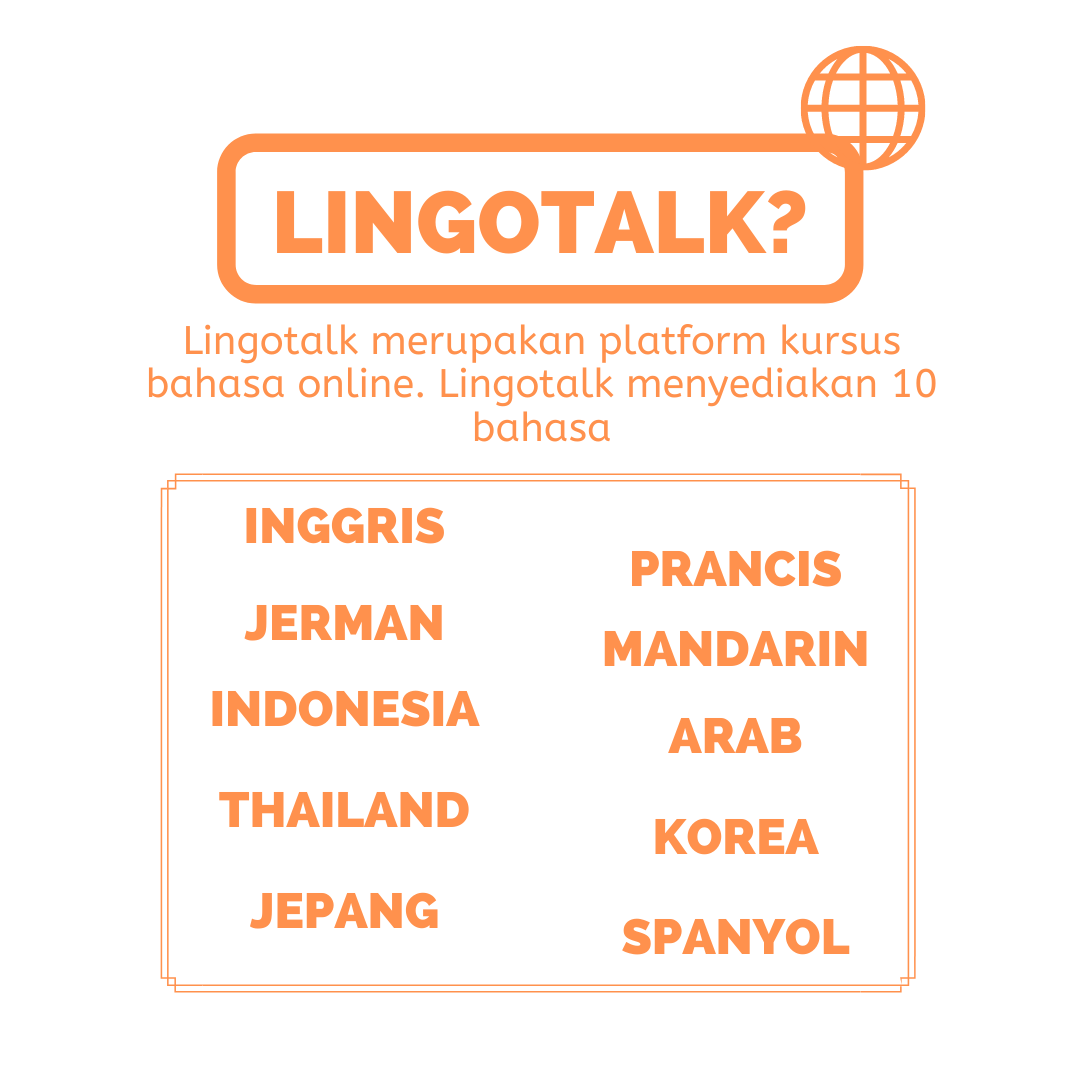 Lingotalk_'s tweet photo. Mau jago bahasa asing #GakPakeRibet?
Emang bisa? 😮Bisaaa banget!
Ada platform kursus bahasa online yang pastinya cocok untuk menemanimu belajar namanya Lingotalk. 😁

Tunggu apalagi?  yuk daftarkan dirimu segera melalui https://t.co/jV8fmmXJO7 https://t.co/Js33oIMQnW