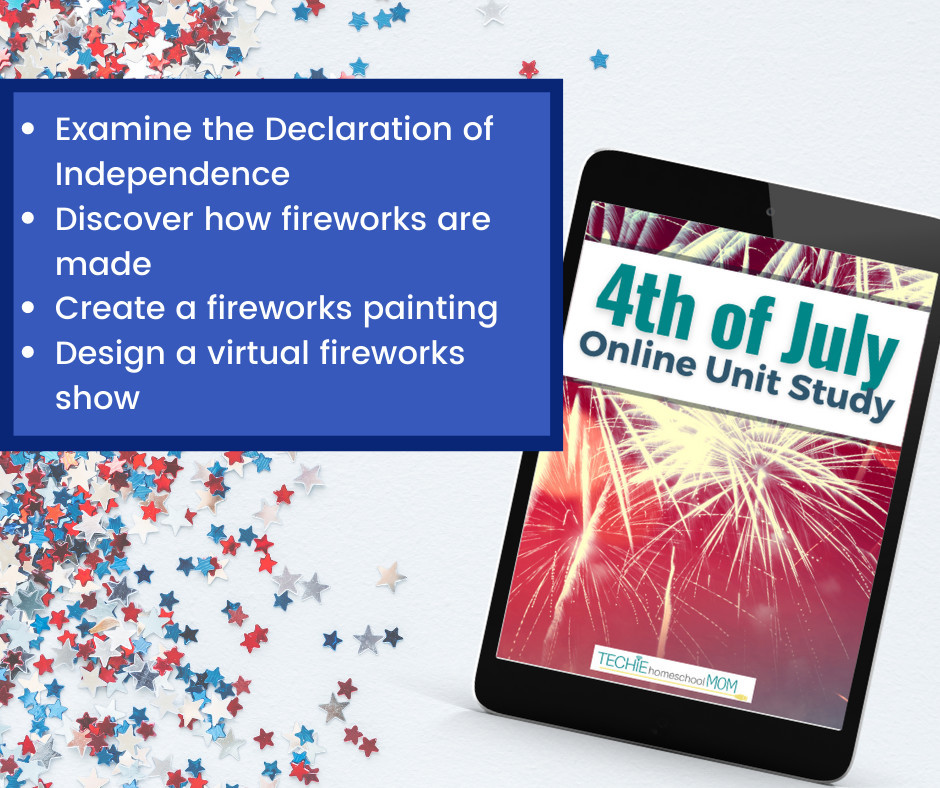 Have a blast learning about the 4th of July, including the Declaration of Independence! No-prep, easy way to do a unit study online with everything you need. Self-paced, lifetime access. Referral: https://t.co/0iRPGwlgwB #homeschool #homeschooling #ihsnet https://t.co/0gMZWvRURx