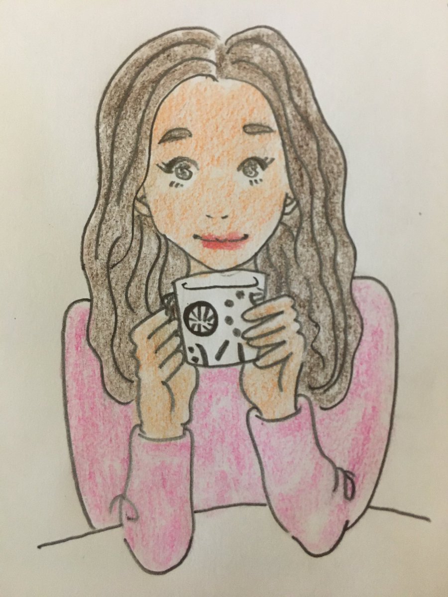 ノブユキ على تويتر コーヒータイム やっぱりイラストの方が良いですかね おはよう コーヒー のツイートは ゆったり朝一の暖かいコーヒーは美味しい 女の子イラスト コーヒー