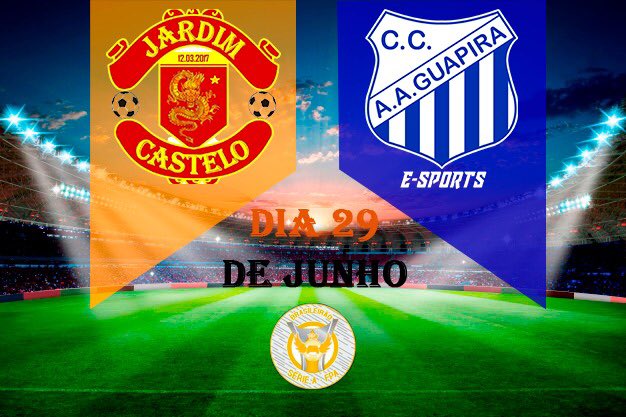 JardimSports's tweet photo. As 22:10 pela Série A vamos enfrentar o A.A.Guapira pela Série A da FPA 

PRA CIMA CASTELO 🧡 https://t.co/eRrFv8btac