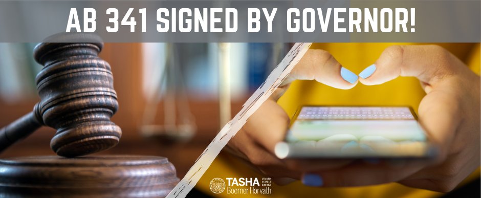 asmtasha's tweet photo. #AB341, my sexual assault victims’ social media privacy bill, was signed by @CAgovernor! This new law will apply the same rules to social media content as other types of evidence to prevent the defense from using irrelevant content to humiliate victims.➡️https://t.co/vEWl7jH3pV https://t.co/9QDp0UArdP