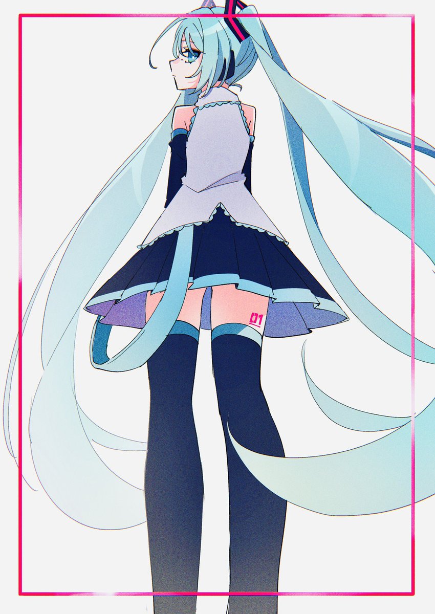 hatsune miku ,magical mirai miku 1girl solo twintails long hair holding fan holding hand fan  illustration images