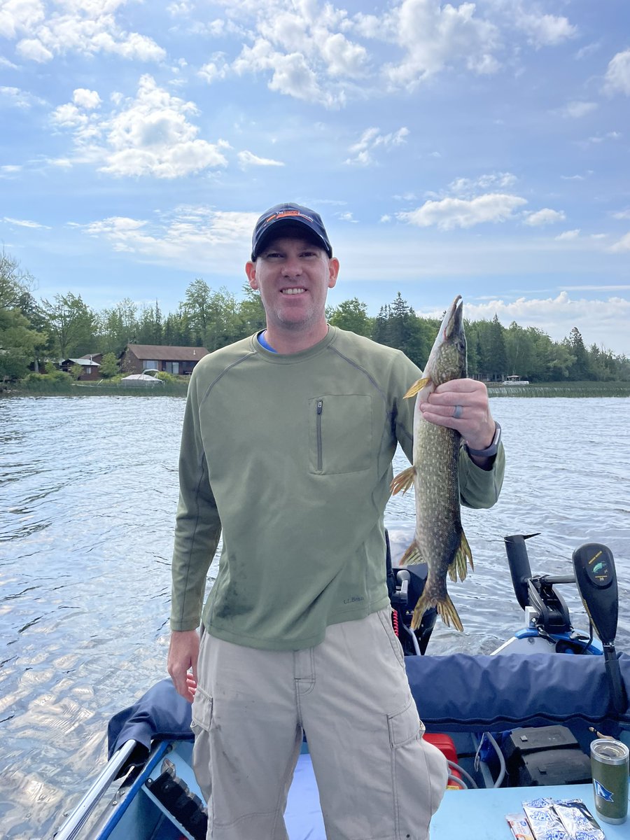 So far the fishing has been great! #PureMichigan #AuTrain