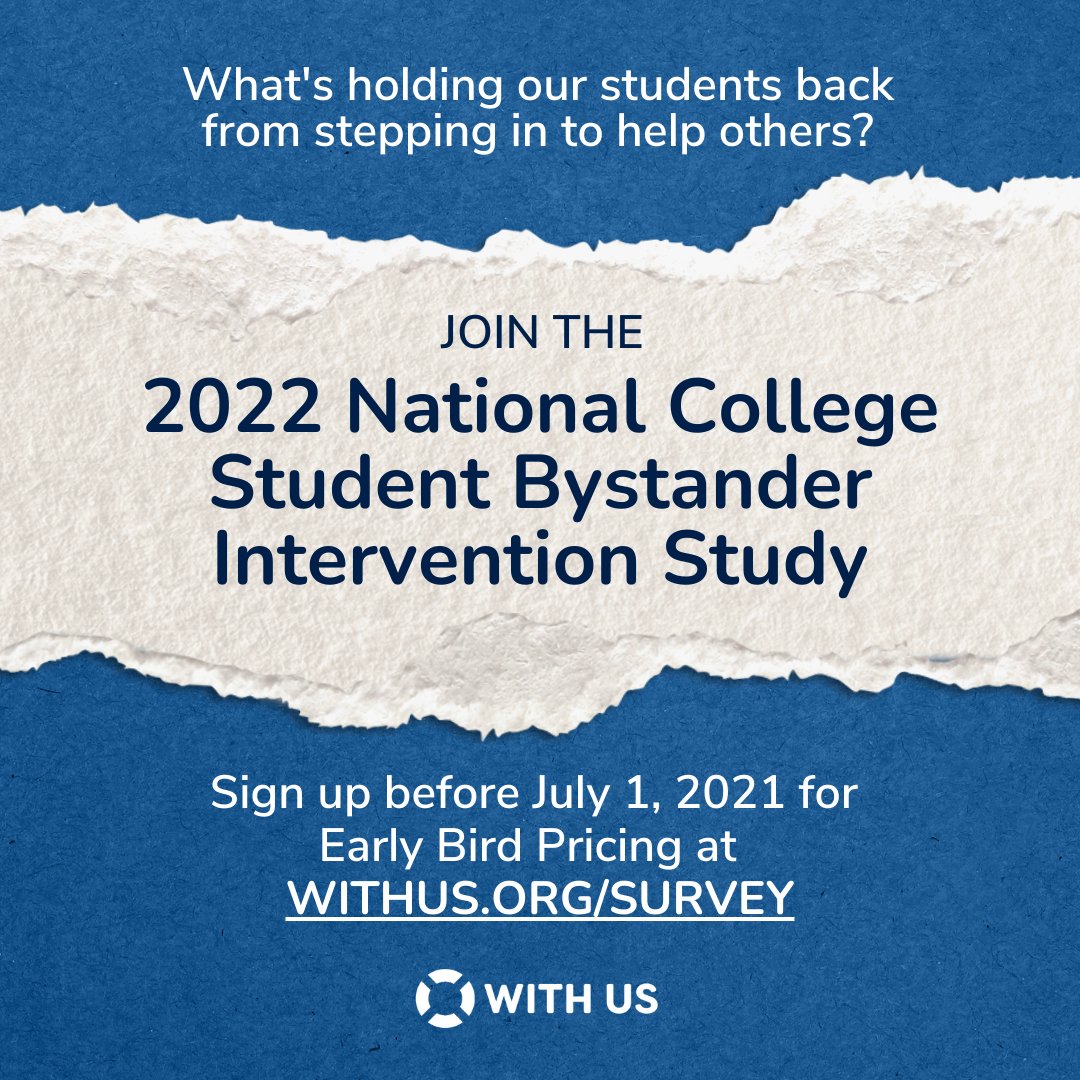 WITH US Center for Bystander Intervention tweet media