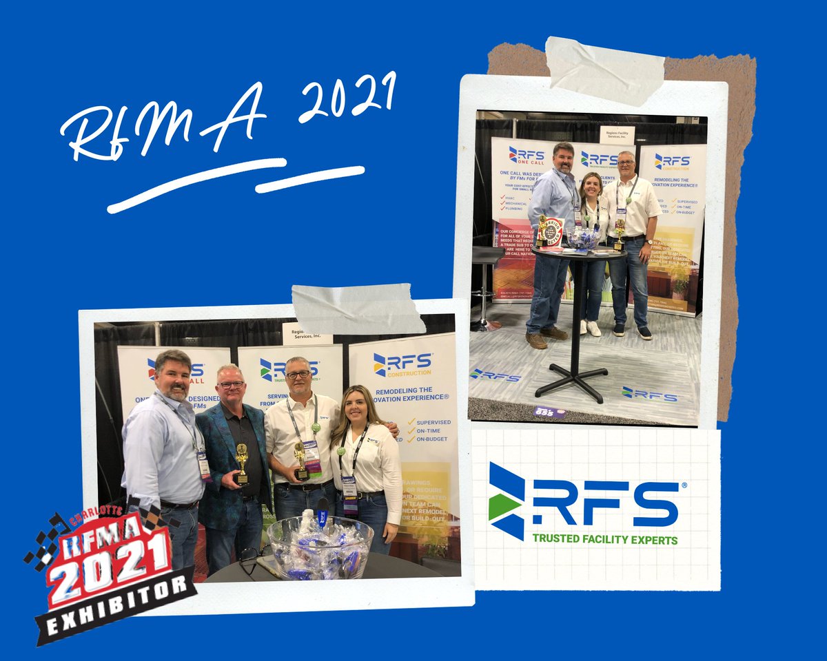 RFSrenovates's tweet photo. We are grateful to the tremendous @RFMA staff for gathering us all together in Charlotte last week. It is always a pleasure to spend time with our valued RFS® client family and make new friends who will become RFS® client family soon! #RFMA #RFS #RFMA2021 #RFSrenovates https://t.co/Dq6lbNFFsT
