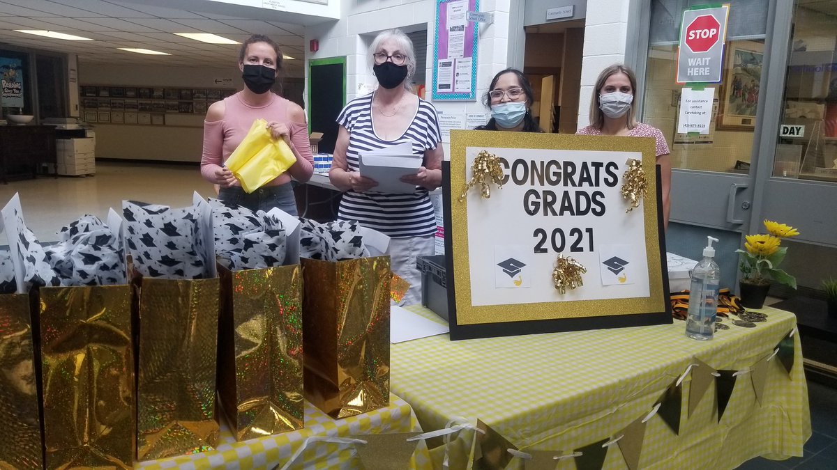 #Congratulations to our Gr8 Grads!!!We are extremely #proud of ALL of you and wish you the best! Thx to our staff that helped prepare the grad swag bags &amp; virtual ceremony 
<a href="/tdsb/">Toronto District School Board</a> @DebbieDonsky <a href="/s_spyropoulos/">Sandy Spyropoulos</a> <a href="/ETGuardian/">Etobicoke Guardian</a>