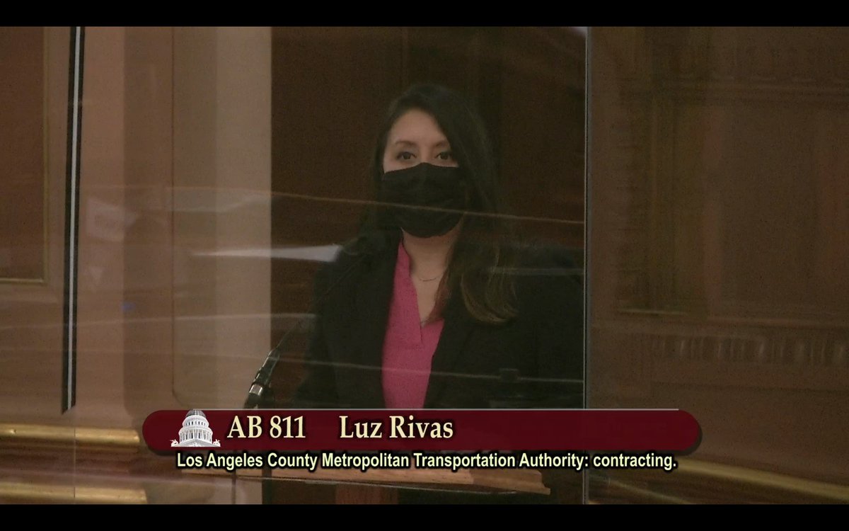 AsmLuzRivas's tweet photo. Busy &amp; successful day in #CALeg Senate committees today! 

✅#AB974 (Equestrian Rider Safety) passed Sen. Judiciary, thx @SenateHertzberg for joining as a coauthor
✅#AB811 (@metrolosangeles) passed Sen. Transportation
✅#AB585 (#ExtremeHeat) passed Sen. Natural Resources &amp; Water https://t.co/tsHTnJYg7w