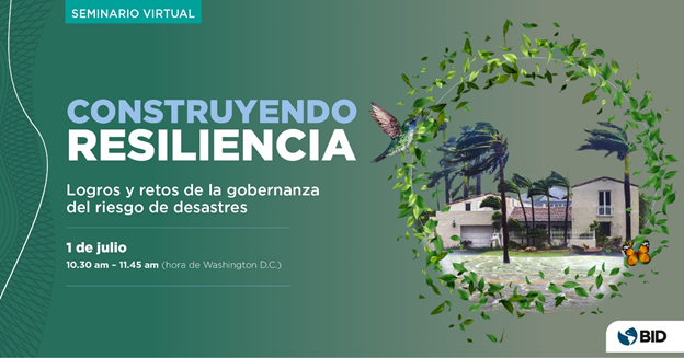 ¿Cómo fortalecer la gobernanza de riesgo de #desastresnaturales en #Centroamérica? Regístrate para conocer las experiencias de países como #México #Chile #Perú. events.iadb.org/calendar/event…