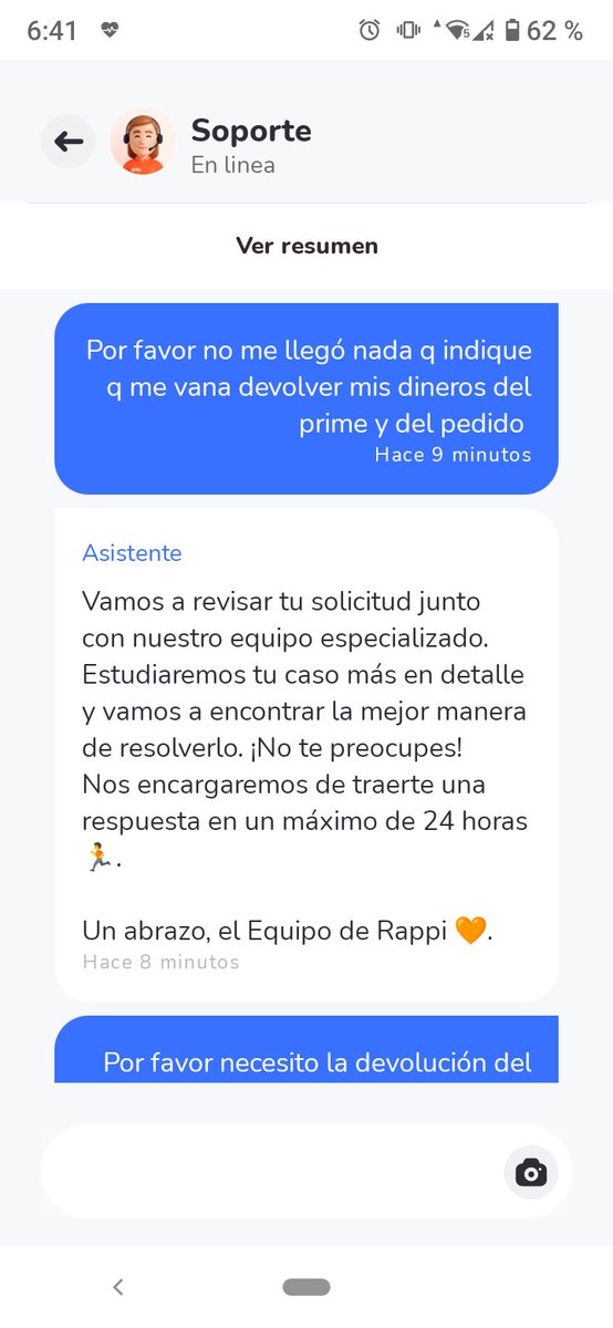 Razielgamercol's tweet photo. @RappiColombia soy nivel diamante y me tratan de lo peor tuve pelea física con el gamin que enviaron en la puerta de mi casa para rematar el pedido no era y como si fuera poco cuando pregunto por mi dinero que espere como dice el mensaje #rappiatropeyo https://t.co/ToycUnjtIP