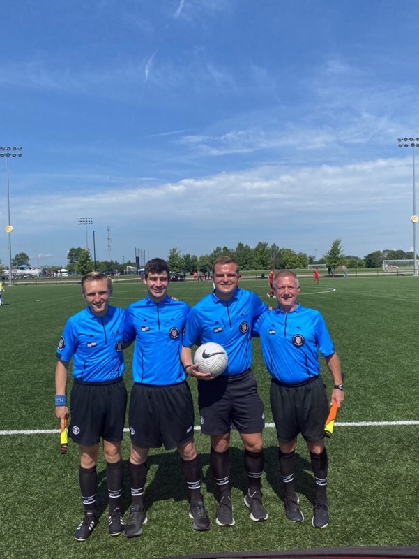 KSRefereePro's tweet image. Semi Final day for @KSRefs at Regionals