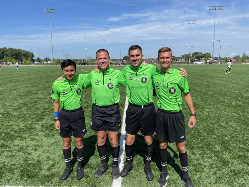 KSRefereePro's tweet image. Semi Final day for @KSRefs at Regionals
