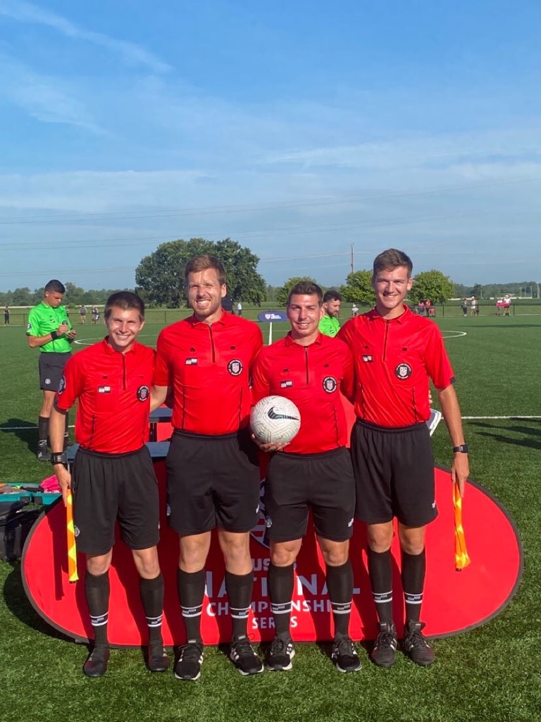 KSRefereePro's tweet image. Semi Final day for @KSRefs at Regionals