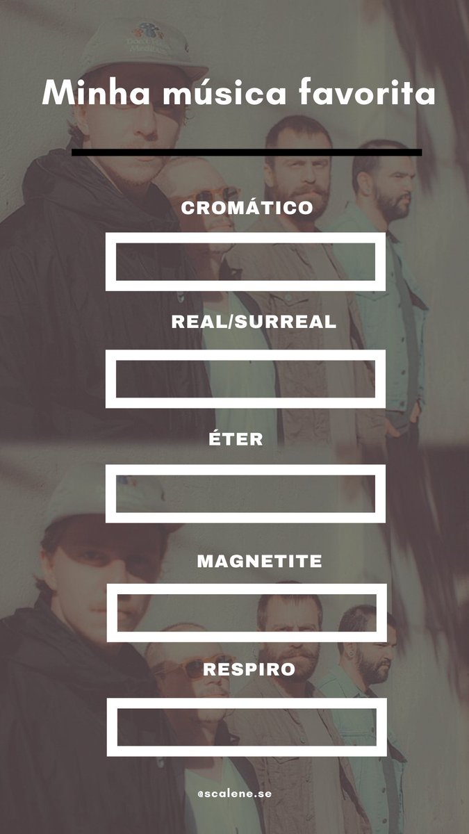 FC_ScaleneSe's tweet photo. Oi amores
Fiz 3 templates pra vcs se divertirem no stories do Instagram.
Compartilhem e marquem o FC, no Instagram tá como @scalene.se https://t.co/BzN5qz6slD