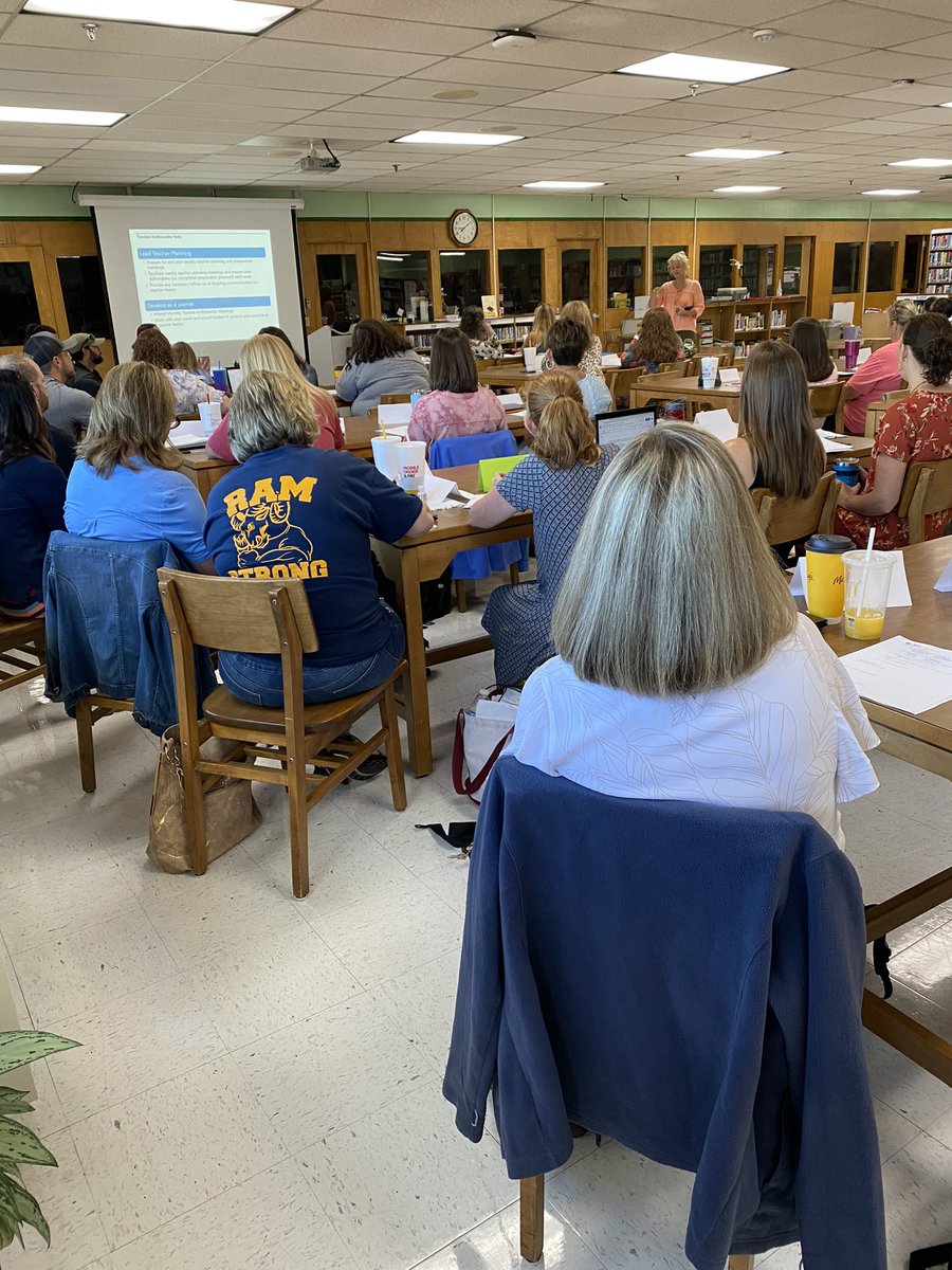 JetaDonovan's tweet photo. Loved getting to support @BTCS_District teacher leaders today. They are reimagining “teacher planning” as #intellectualprep and empowering their teacher leaders to lead the change! https://t.co/mZE0SuXqxr