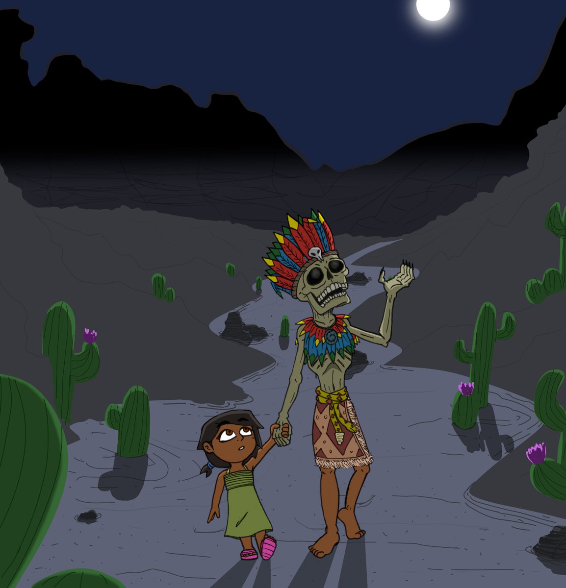 SSScarletFever's tweet photo. Made some concept, fanart for my friend @Kaela_Rivera_ and her new book, Cece Rios and the Desert of Souls. Check it out at https://t.co/Cw9Lq2GrDD!!
#conceptart #FANART #CeceRios https://t.co/Rygdo3SiCp