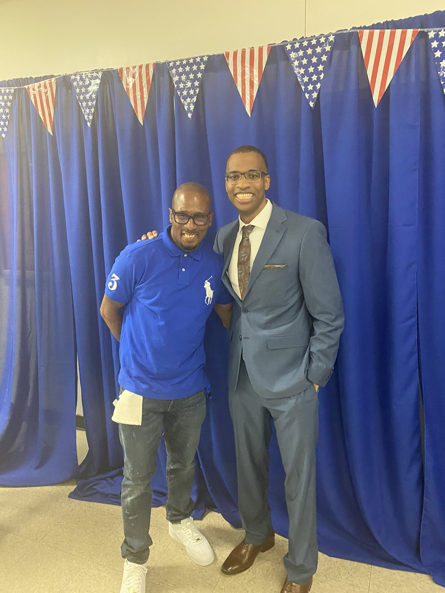 Our Founder and CEO <a href="/KnightCorey/">Corey Knight</a> was honored to attend the swearing in of Joel Caston, ANC 7F07’s newest Commissioner. Joel is the first incarcerated resident ever to win and serve in public office. Commissioner Caston will represent residents inside DC Jail. Congrats, Joel!