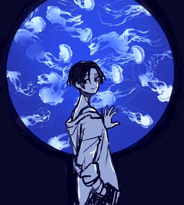 まいきらくがき。なんかこんなん描けたらいいなぁ。 
