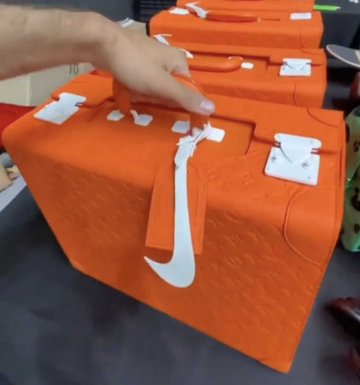 SiteSupply on X: Packaging for the Louis Vuitton x Nike Air Force 1 👀   / X