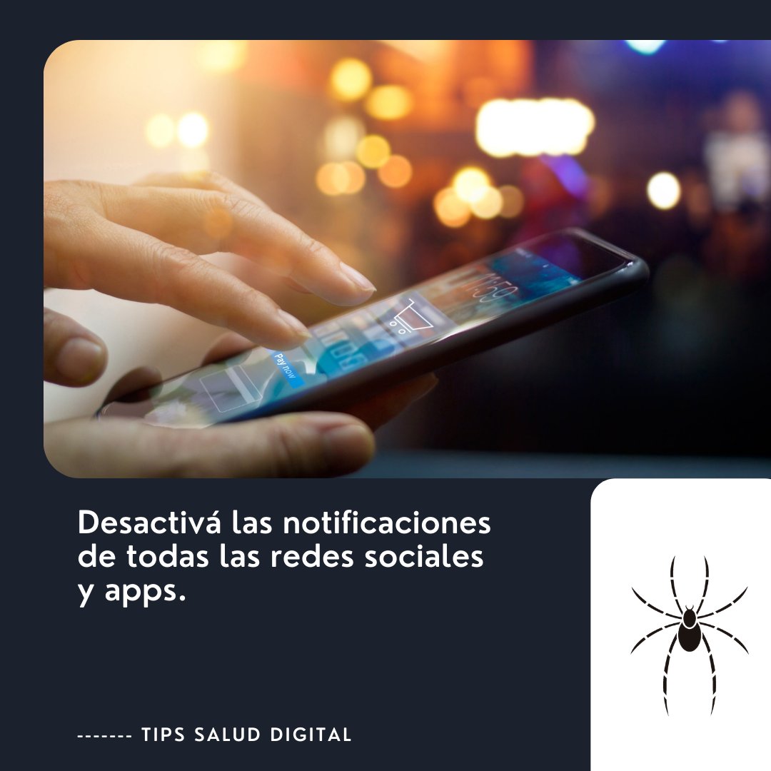 somosactitud's tweet image. Desde #ActitudRedesSociales queremos sumarnos al #DíaDeLasRedesSociales con un mensaje de #SaludDigital, trayéndote algunos tips que invitan a las buenas prácticas y protección de datos.

Pequeñas acciones hacen la diferencia. Poné tu celu en off y conectá con los que te rodean.
