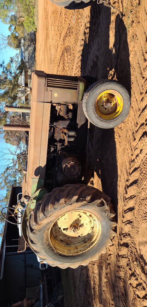 It's time to clean up the old sheds and there's a fair bit of history here.
JD Model D and Model R both bought new by my grandfather and a 4010 we bought in the early 70s