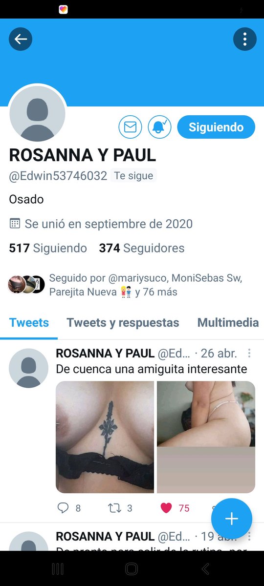 maylin_danny's tweet photo. Tengan cuidado con esta cuenta AMIGOS siempre escribe este HP SOLO MIENTE Y AL ULTIMO PIDE FOTOS ES HOMBTE SOLO Y OSTIGA Y ACOSA LO UNICO QYR QUIERE FOTOS YA HAY OTRAS PAREJAS QUE TAMBIÉN ME HAN DICHO SOBRE ESTW CUENTA HAY QUE REPORTARLA A ESTE INFELIZ PAJERO BASURA https://t.co/zfGpP6Rwy5