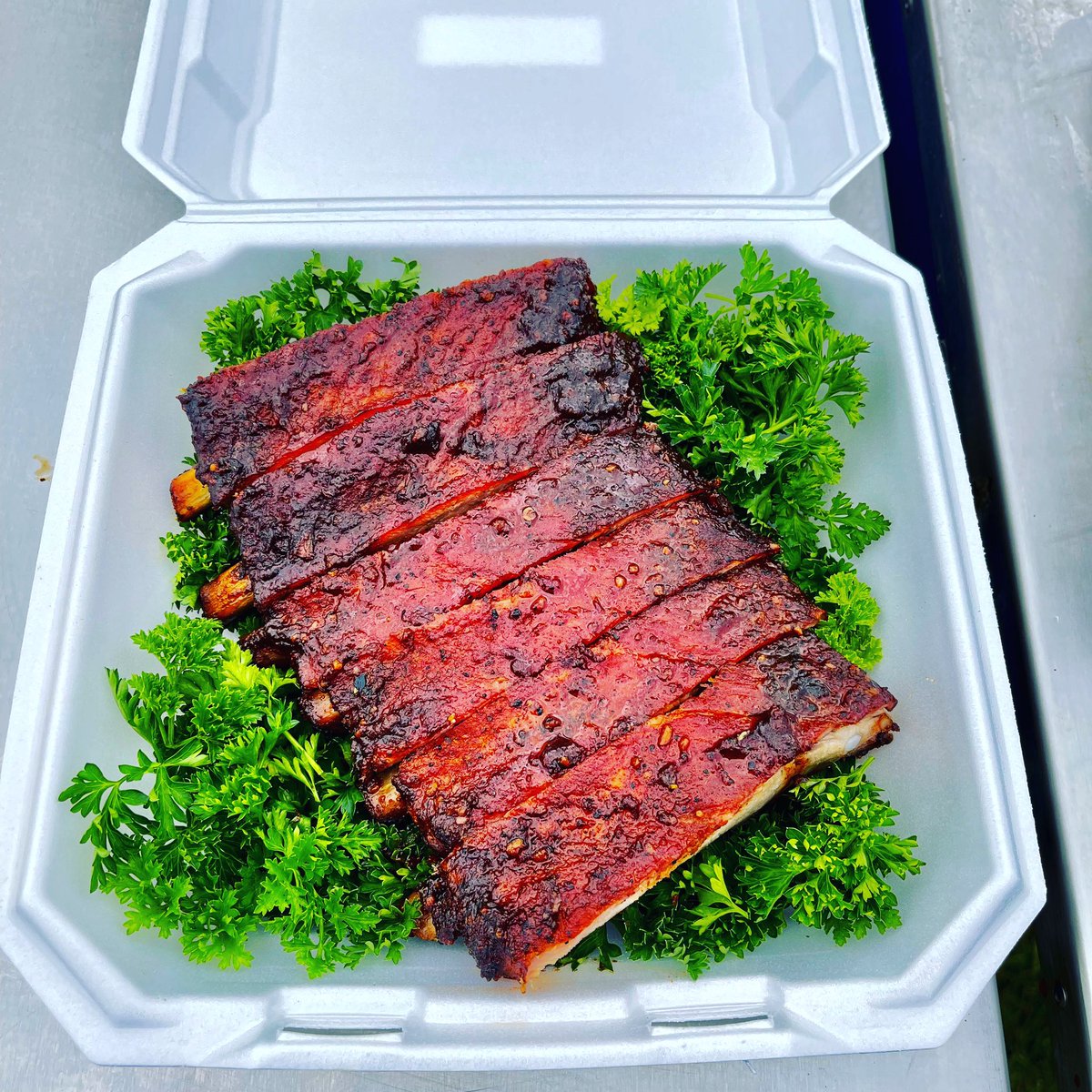 CMonQue913's tweet photo. 2021 Great Lenexa BBQ Battle turn in boxes https://t.co/WWkLzjZoA5